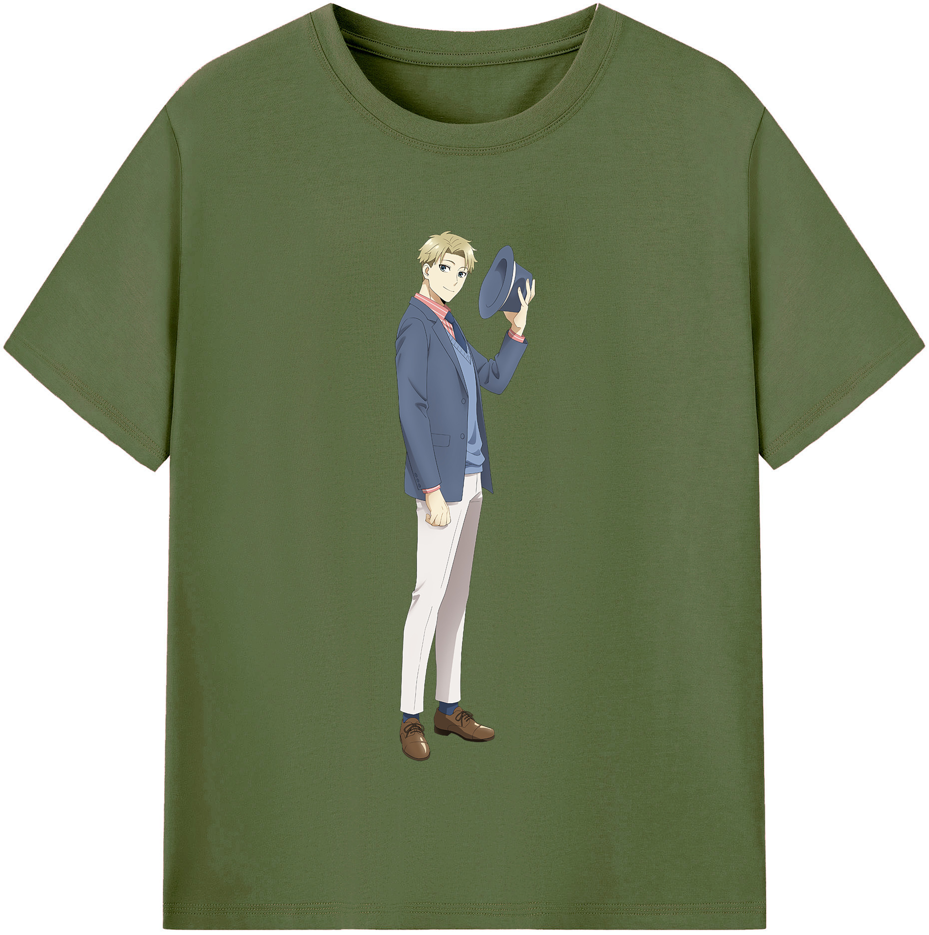 （画像用） SPY×FAMILY间谍家家酒 綿100％半袖Tシャツ（フロントプリント）